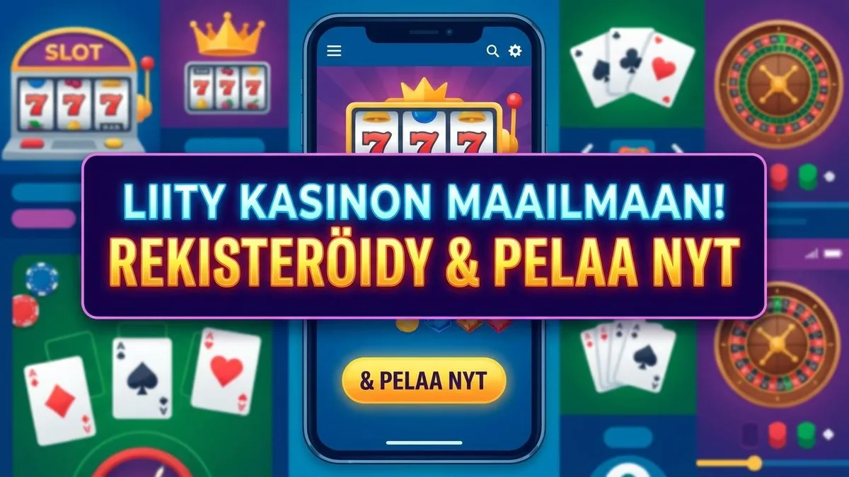 Rekisteröidy bonuksella